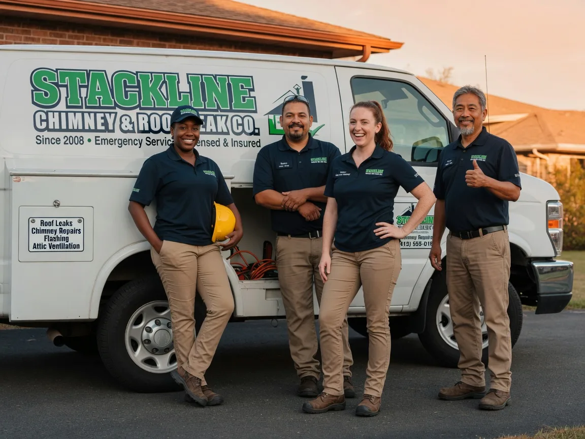 Chimney flashing repair company in Flowery Branch, GA